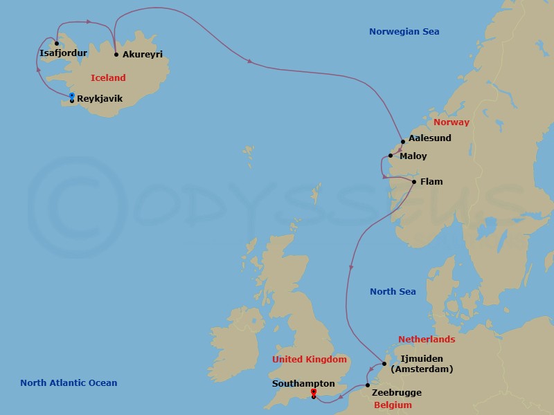 13 Night - Tower of London & Garden of England Pre Cruisetour - Norwegian Star Tours - Starting in At Hotel, London (Southampton), United Kingdom, Edinburgh (Newhaven), Scotland, United Kingdom, Aberdeen, United Kingdom, Dublin / Dun Laoghaire, Ireland, Belfast, Northern Ireland, United Kingdom, Liverpool, England, United Kingdom, Cork / Cobh, Ireland, Portland UK, London (Southampton), United Kingdom itinerary map