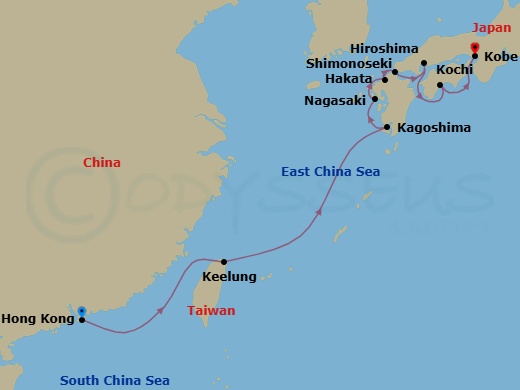 - itinerary map